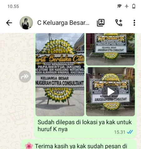 Pengiriman Papan Bunga Duka Bandara Soekarno Hatta