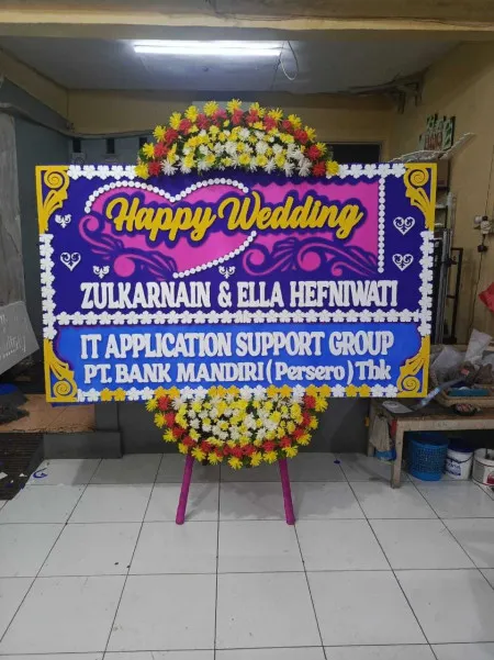 Papan Bunga Bandara Soekarno Hatta
