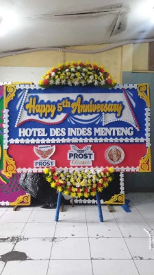 Papan Bunga di Bandara Soekarno Hatta